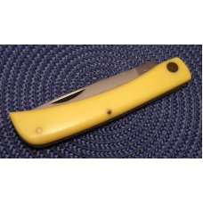 Case XX USA 4 Dot (1986) Carbon Steel 3138 Yellow Sod Buster Knife Case XX USA 4 Dot (1986) Carbon Steel 3138 Yellow Sod Buster Knife