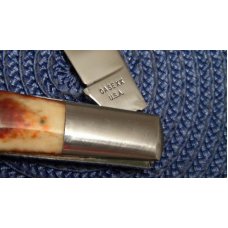 Case XX USA 1965-69 Bone 6143 Daddy Barlow Knife Case XX USA 1965-69 Bone 6143 Daddy Barlow Knife