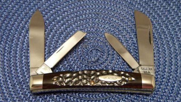 Case XX USA 7 Dot (1973) Bone 6488 Big Congress Knife Case XX USA 7 Dot (1973) Bone 6488 Big Congress Knife