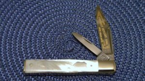 Fight'n Rooster Germany Pearl Doctor 1988 Kentucky Cutlery Assn. Club Knife