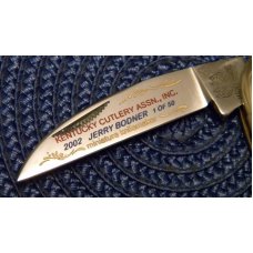 Bulldog Brand Solingen Germany Pearl Wharncliffe Whittler 2002 Kentucky Cutlery Assn. Club Knife Bulldog Brand Solingen Germany Pearl Wharncliffe Whittler 2002 Kentucky Cutlery Assn. Club Knife