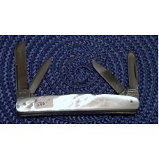 John Primble India Steel Works Pearl 5333 4 Blade Knife - c.1890-1940 John Primble India Steel Works Pearl 5333 4 Blade Knife - c.1890-1940
