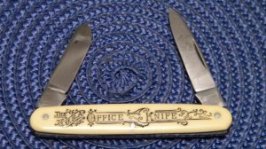 John Primble Belknap HDW & MFG Co. 5900 Imitation Ivory Office Knife - c.1940-1968
