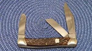 John Primble Belknap HDW & MFG Co. 5371 Delrin Stockman Knife - c.1940-1968