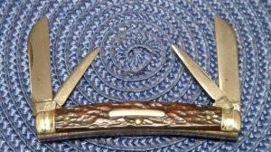 John Primble Belknap HDW & MFG Co. 5509 Bone Congress Knife - c.1940-1968