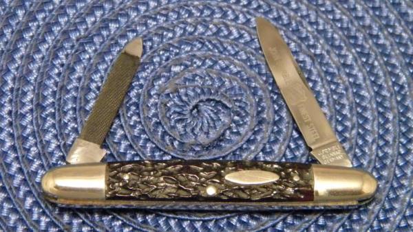 J Primble Belknap Germany 7734 Bone Pen Knife - c.1955
