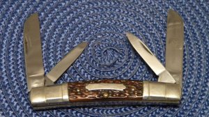 John Primble Belknap HDW & MFG Co. 5514 Delrin Congress Knife - c.1940-1968
