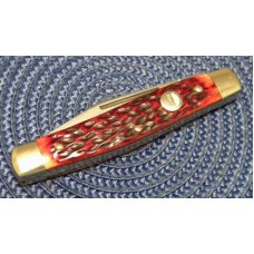 John Primble Belknap Inc. Lou. KY Solingen Germany 404 B Red Bone Stockman Knife John Primble Belknap Inc. Lou. KY Solingen Germany 404 B Red Bone Stockman Knife