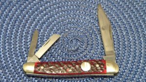 John Primble Belknap Inc. Lou. KY Solingen Germany 407 B Red Bone Whittler Knife