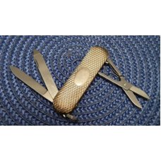 Victorinox Switzerland Stainless Rostfrei Classic Sterling Silver Barleycorn Swiss Army Knife - NIB Victorinox Switzerland Stainless Rostfrei Classic Sterling Silver Barleycorn Swiss Army Knife - NIB