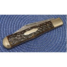 Winchester Germany Bone Coke Bottle Folding Hunter Knife c.1970's Winchester Germany Bone Coke Bottle Folding Hunter Knife c.1970's