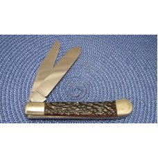 Winchester Germany Bone Rifle Large Trapper Knife c.1970's Winchester Germany Bone Rifle Large Trapper Knife c.1970's