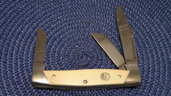 John Primble Belknap Inc. Delrin 5371I Stockman Knife John Primble Belknap Inc. Delrin 5371I Stockman Knife