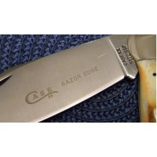 Case XX USA 4 Dot (1976) Stag 5172 SSP Razor Edge Clasp Knife Case XX USA 4 Dot (1976) Stag 5172 SSP Razor Edge Clasp Knife