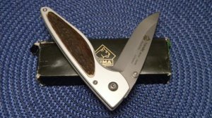 Puma Germany 281001 Handic Linerlock Knife c.2002 - NIB