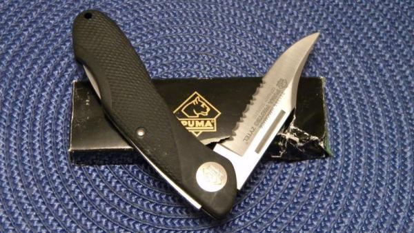 Puma Germany Stainless 231385 Zytel Protec Folding Lockback Knife - NIB Puma Germany Stainless 231385 Zytel Protec Folding Lockback Knife - NIB