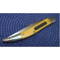 Olsen HC MI USA 27 Yellow Fisherman's Pride Stainless Steel Fish Knife Olsen HC MI USA 27 Yellow Fisherman's Pride Stainless Steel Fish Knife