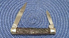 Olsen Knife Co. Solingen Germany Bone 2 Blade Knife Olsen Knife Co. Solingen Germany Bone 2 Blade Knife