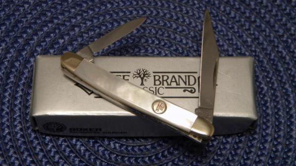 Boker Solingen Germany Tree Brand Classic Pearl 2 Blade Knife - NIB Boker Solingen Germany Tree Brand Classic Pearl 2 Blade Knife - NIB