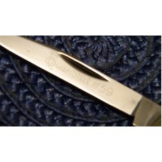 Queen Steel #59 No Tang Stamp Etched Pearl Small Serpentine Knife - c.1960's Queen Steel #59 No Tang Stamp Etched Pearl Small Serpentine Knife - c.1960's