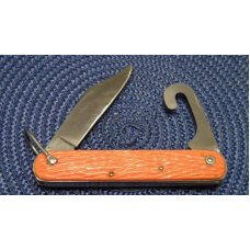 Schrade Walden NY USA Stainless Orange Paratrooper Switchblade Knife Schrade Walden NY USA Stainless Orange Paratrooper Switchblade Knife