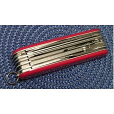 Victorinox Switzerland Stainless Rostfrei Red Craftsman Officier Suisse Swiss Army Knife - NIB