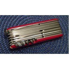 Victorinox Switzerland Stainless Rostfrei Red Swisschamp Officier Suisse Swiss Army Knife - NIB Victorinox Switzerland Stainless Rostfrei Red Swisschamp Officier Suisse Swiss Army Knife - NIB