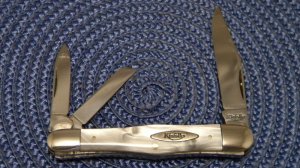 Kinfolks Authorized Reproduction Stainless Celluloid Whittler Knife