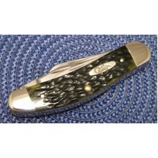 Case XX SS USA 2012 Bone T.B. 6539 SS Tony Bose 5 Blade Sowbelly Knife Case XX SS USA 2012 Bone T.B. 6539 SS Tony Bose 5 Blade Sowbelly Knife
