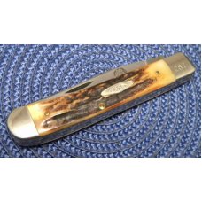 Case XX SS USA 9 Dot (1981) Stag 5254 Andrew Jackson Hero of the Battle of New Orleans Trapper Knife Case XX SS USA 9 Dot (1981) Stag 5254 Andrew Jackson Hero of the Battle of New Orleans Trapper Knife