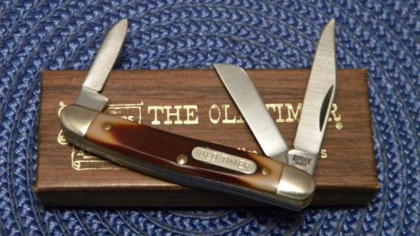Schrade USA 108OT Delrin Junior Stockman Knife - NIB Schrade USA 108OT Delrin Junior Stockman Knife - NIB