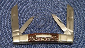 John Primble Belknap HDW & MFG Co. 5514 Bone Congress Knife - c.1940-1968