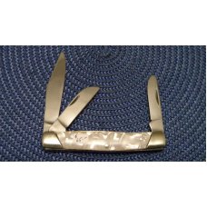 John Primble Belknap Inc. 5371 Cracked Ice Stockman Knife John Primble Belknap Inc. 5371 Cracked Ice Stockman Knife