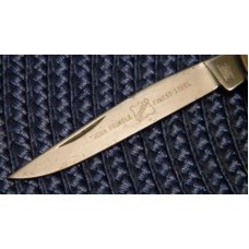 John Primble Belknap HDW & MFG Co. 702 Delrin 2 Blade Stockman Knife - c.1940-1968