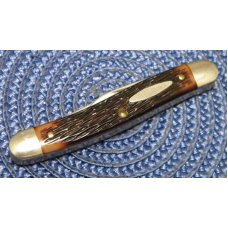 John Primble Belknap HDW & MFG Co. 702 Delrin 2 Blade Stockman Knife - c.1940-1968