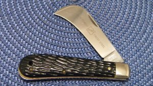John Primble Belknap HDW & MFG Co. 700 Delrin Hawkbill Knife - c.1940-1968