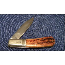 Custom Bone Handle Folding Pocket Knife by Mervin Masters of Louisville KY Custom Bone Handle Folding Pocket Knife by Mervin Masters of Louisville KY