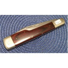Custom Wood Handle Folding Large Gunstock Knife by Mervin Masters of Louisville KY Custom Wood Handle Folding Large Gunstock Knife by Mervin Masters of Louisville KY