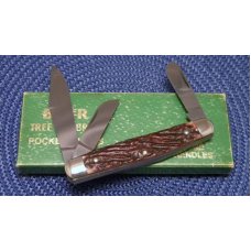 Boker Solingen Germany Tree Brand Classic Bone 7474B Stockman Knife c..1970's - NIB Boker Solingen Germany Tree Brand Classic Bone 7474B Stockman Knife c..1970's - NIB