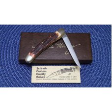 Schrade + USA 197UH Uncle Henry Staglon Cat Paw Linerlock Knife - NIB Schrade + USA 197UH Uncle Henry Staglon Cat Paw Linerlock Knife - NIB