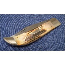 Case XX USA 4 Dot (1976) Stag 5172 SSP Razor Edge Clasp Knife Case XX USA 4 Dot (1976) Stag 5172 SSP Razor Edge Clasp Knife