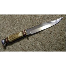 Othello Solingen Germany Stag Fixed Blade Sheath Knife