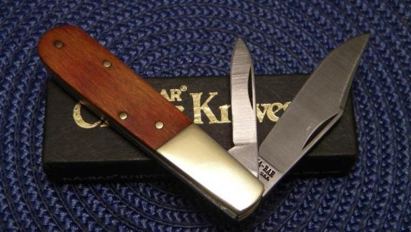 Ka-Bar 1014 USA Wood Barlow Knife - NIB Ka-Bar 1014 USA Wood Barlow Knife - NIB