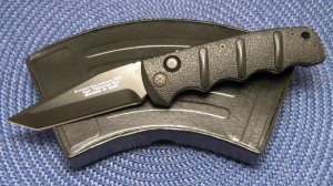 Magnum by Boker 1st Production Run Automat K Alashnikov 74BT AUS8 Stainless Taiwan Swithblade Knife