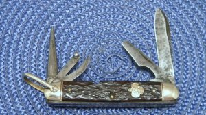 Ulster Knife Co. Bone Y501 Official Girl Scout Knife