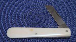 C & X Lockwood Brothers Sheffield England Genuine Ivory Budding Knife