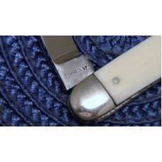 Ford & Medley Sheffield England Genuine Ivory 2 Blade Pen Knife Ford & Medley Sheffield England Genuine Ivory 2 Blade Pen Knife