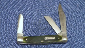 Heritage Schrade + NY USA Green Bone 