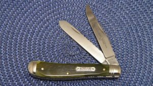 Heritage Schrade + NY USA Green Bone 