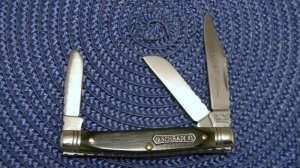 Heritage Schrade + NY USA Green Bone 